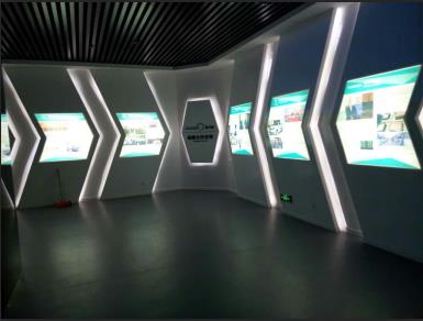 透明屏幕展廳應用